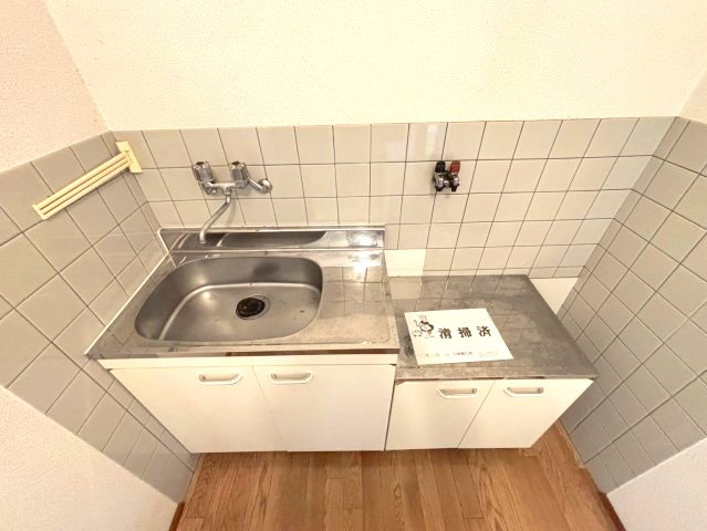 マンションファームのキッチン
