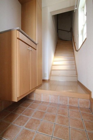 サンフラワーＡの玄関