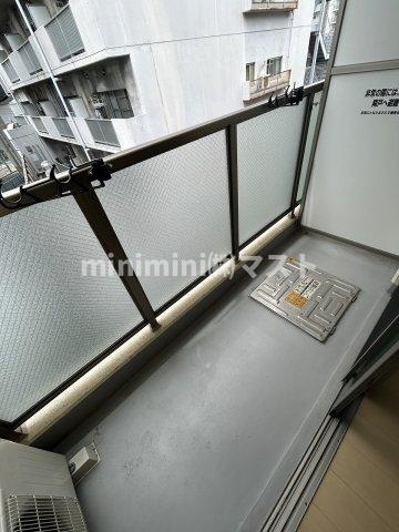 リエトコート福島のバルコニー