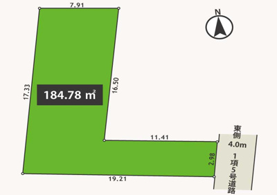 【区画図】 | 自由が丘新築戸建 | 閑静な住宅街