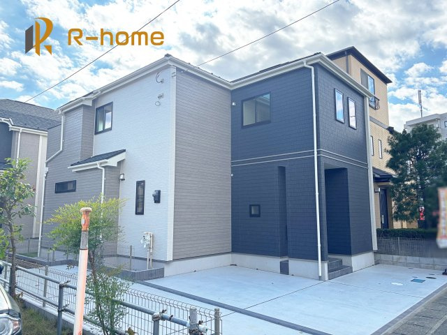 流山市加1丁目　新築戸建て　A号棟の外観|ご予約を頂ければ、『平日』はもちろん『早朝』や『夜間』もご見学可能です♪お気軽にお申し付けください♪