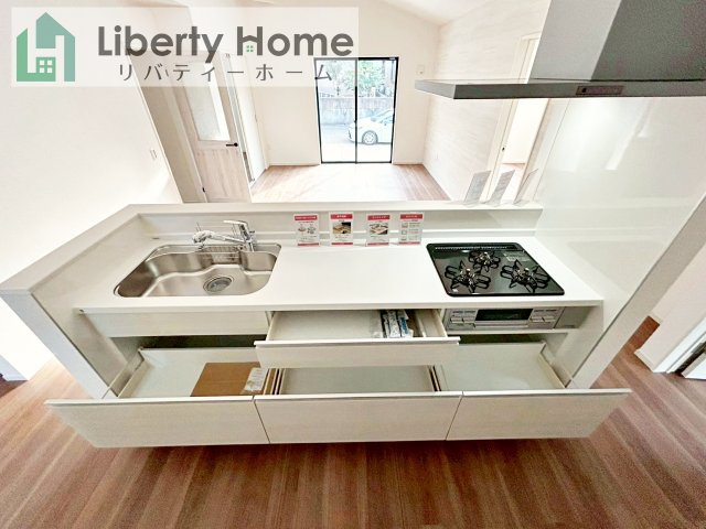 龍ケ崎市城ノ内8期　新築戸建のキッチン