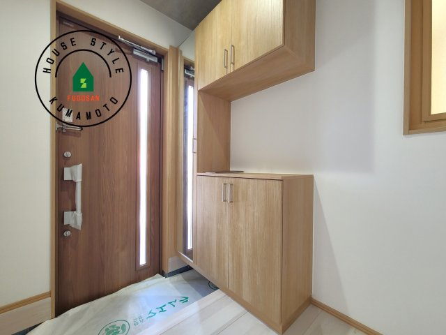 熊本市北区徳王2丁目第1-3棟（2号棟）の内観：施工例|二重ロックでしっかり防犯対策ができます。