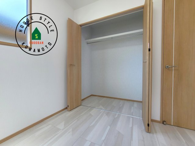 熊本市北区徳王2丁目第1-3棟（2号棟）の内観：施工例|将来的に、琉球畳を引きまして和室風にすることも可能です。