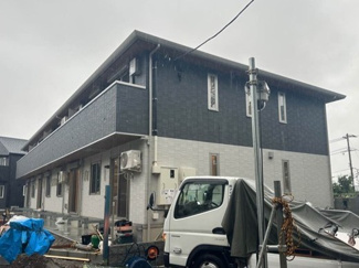 【外観】 | ※施工中※9月完成の新築アパート！複数沿線利用可能な「日吉」駅まで徒歩8分♪新しいお部屋に住みたい方にオススメ☆通勤通学はもちろん、お買い物やお出かけにもGood☆