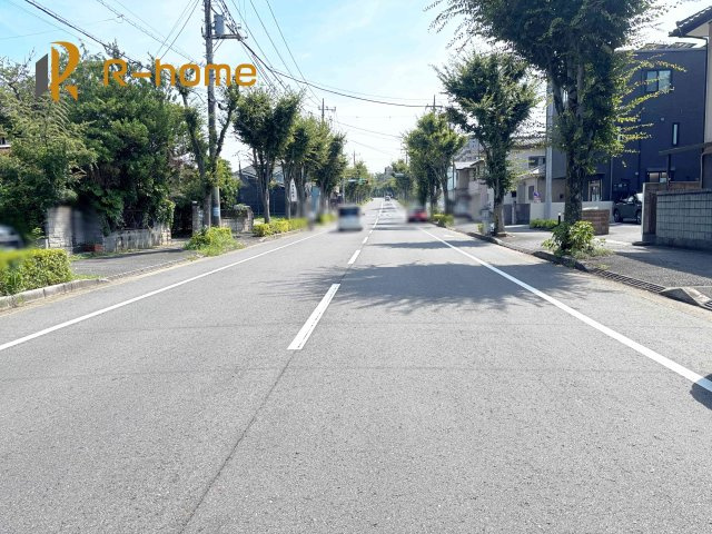 流山市加1丁目　新築戸建て　B号棟の前面道路含む現地写真|『今から見たい！』大歓迎です♪
お気軽にＲ－ｈomeまでお問い合わせください。