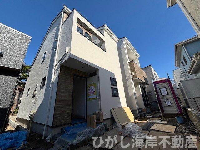 茅ヶ崎市緑が浜　新築戸建　全２棟の外観|現地外観