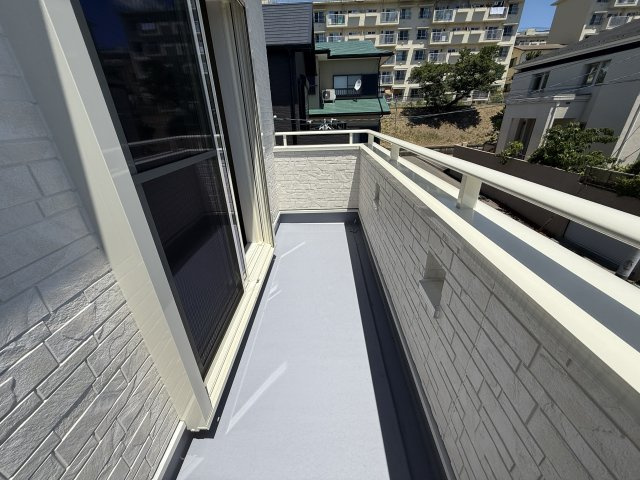 神戸市垂水区南多聞台8丁目新築戸建のバルコニー