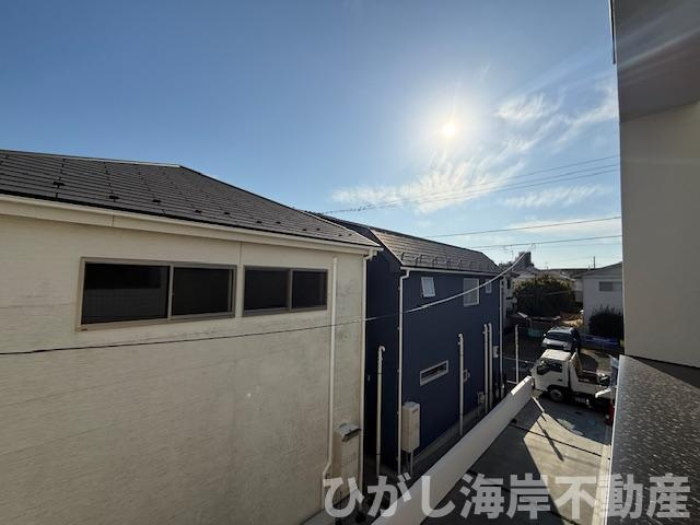 茅ヶ崎市緑が浜　新築戸建　全２棟の展望|バルコニーからの眺望