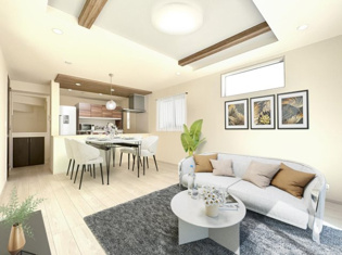 阪急宝塚線「中山観音」駅までバス7分　バス停「五月台三丁目」まで徒歩4分　生活環境GOODなエリアの新築戸建て限定1棟！