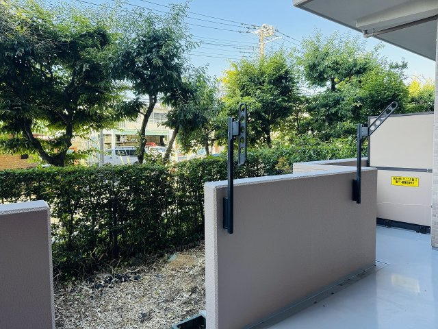 タウンズ八王子オークヒルのバルコニー|～南向きで陽当たりの良いバルコニー～