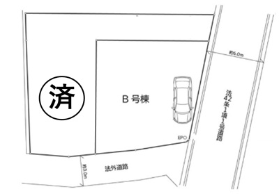 【区画図】 | 海老名市杉久保北5丁目 新築戸建 全2棟