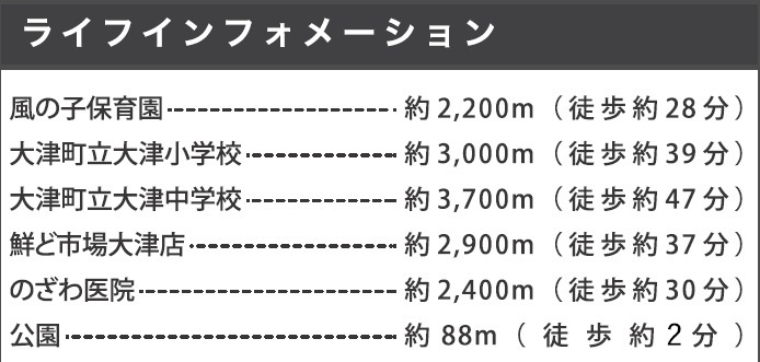 ケイアイグレイス／大津3期／大林　２号棟の区画図