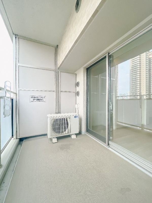 ザ・パークハビオ天満橋のバルコニー