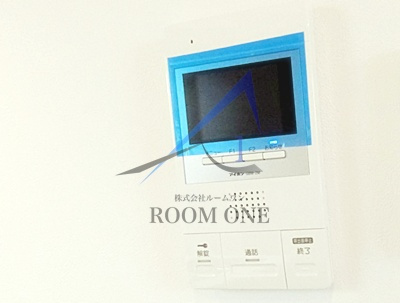 EZハウス　のセキュリティ|モニター付きインターホンです。