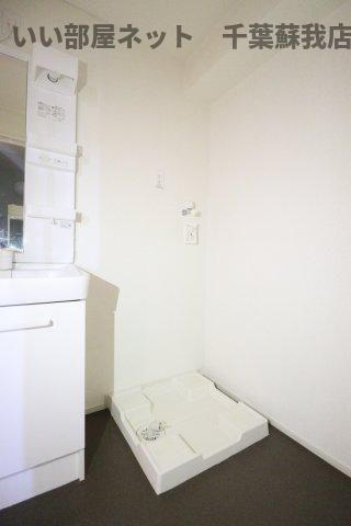 フレッサの洗面所|洗濯機置場