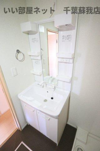 フレッサの洗面所|朝の準備に活躍する、洗髪洗面化粧台！