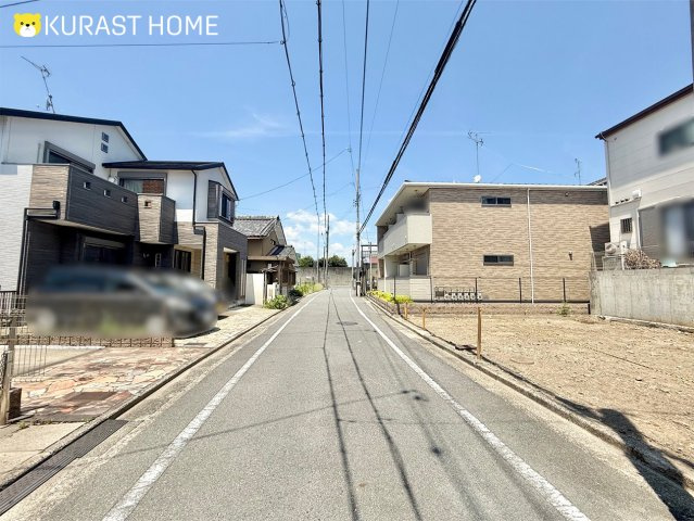 京都市南区久世川原町　建築条件なし土地の周辺