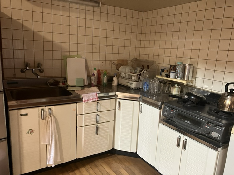 西伯郡伯耆町金屋谷岩立　中古別荘（128-22）のキッチン