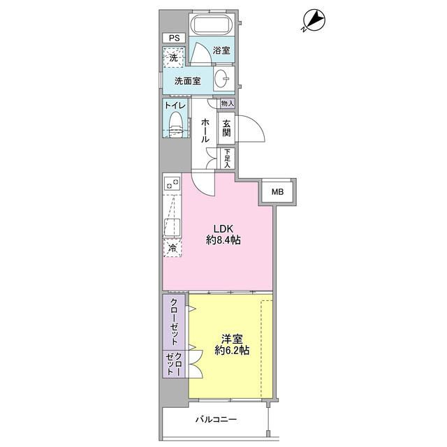 ＤＯＲＦ２１　ＳＵＭＩＫＡの間取り