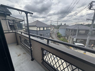 【バルコニー】 | 木曽呂戸建 | 坂の中腹にあり、眺めもいいです