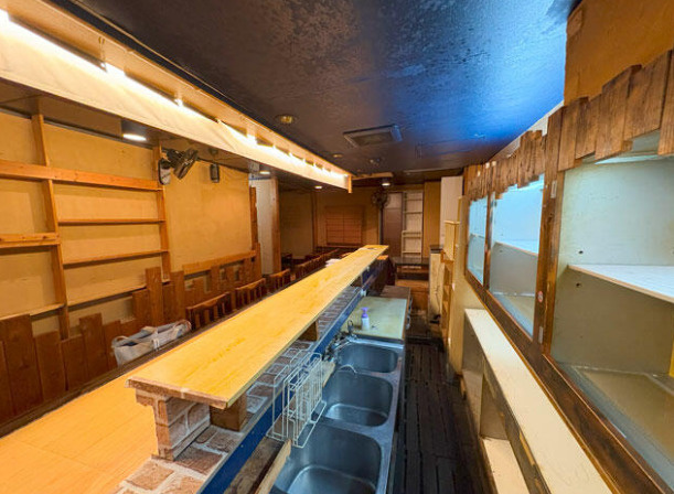 大阪市住吉区長居東４丁目の店舗一部の内装