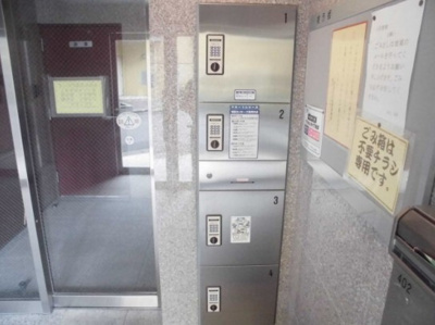 【その他共用部分】 | アイル阿佐谷弐番館 | オートロック、宅配ボックス完備。