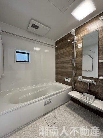 鎌倉市小袋谷２丁目６７２－２新築戸建の浴室|お風呂です