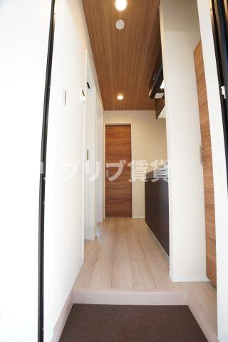 フェリオ葛城の玄関
