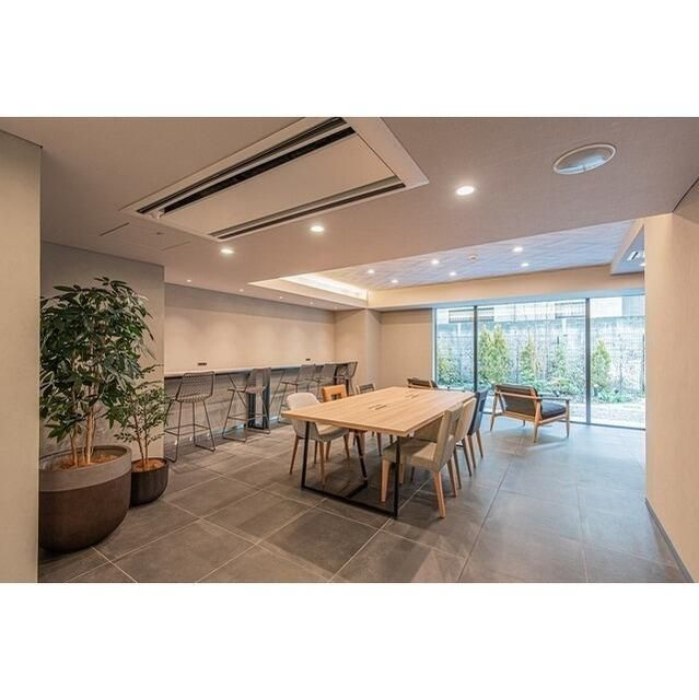 ミリアレジデンス蔵前のロビー