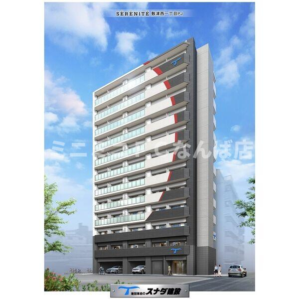 セレニテ難波ミラク壱番館の外観