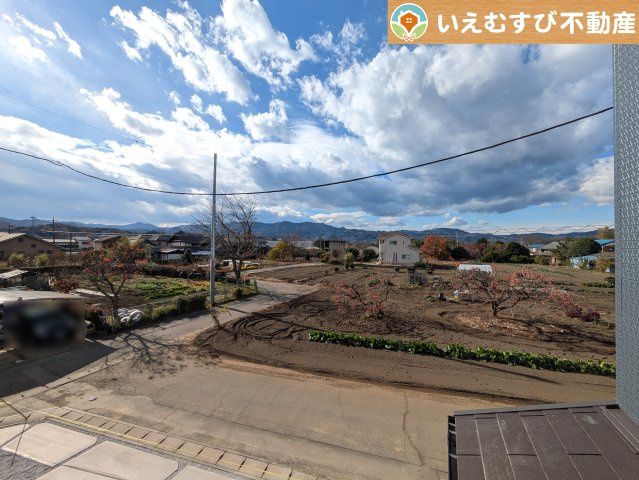 Livele Garden.S　寄居露梨子の展望|高い建物が無く開放感のある展望
バルコニーからの展望も開けていてのどかな景色が望めます。日当りも良いですね♪