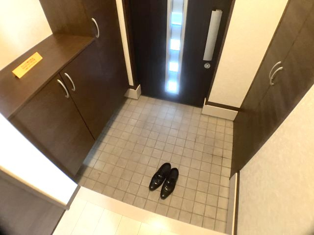 中浦和タウンＣ号棟の玄関