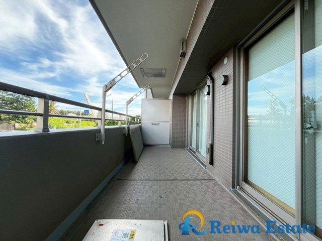 ライオンズガーデン湘南緑が浜のバルコニー