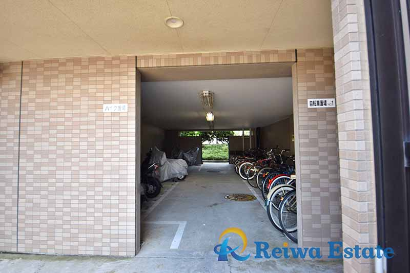 ライオンズガーデン湘南緑が浜の駐輪場