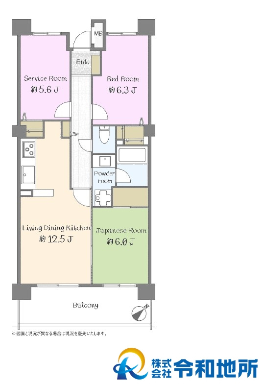 ライオンズガーデン湘南緑が浜の間取り