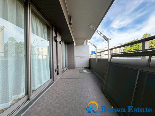 ライオンズガーデン湘南緑が浜のバルコニー