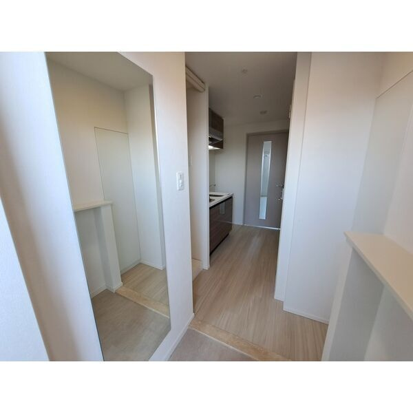 スプランディッド十三本町の玄関