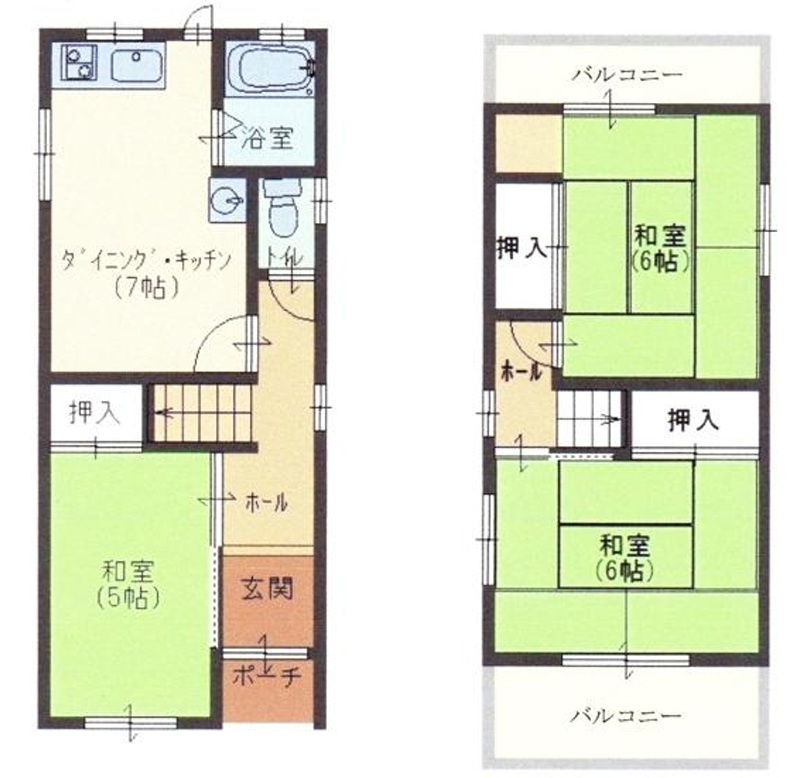 堺市西区草部　売土地　再建築可能の区画図