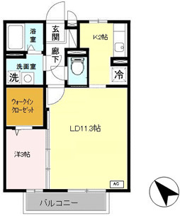 プラシードの間取り