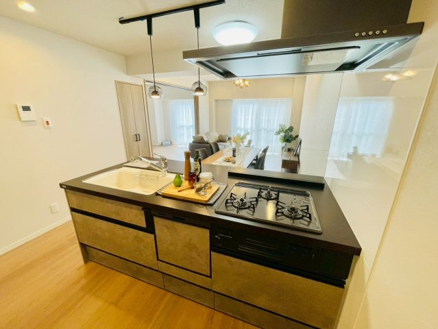 伏見日光ハイツ2号棟のキッチン