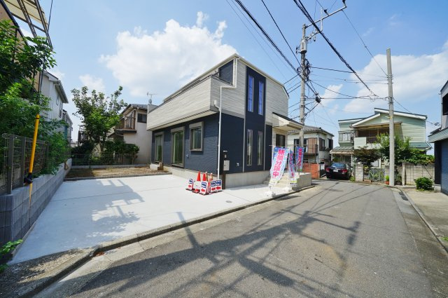 【保土ケ谷区上菅田町871-68新築戸建て】★仲介手数料無料★（上菅田笹の丘小学校・上菅田中学校）の前面道路含む現地写真