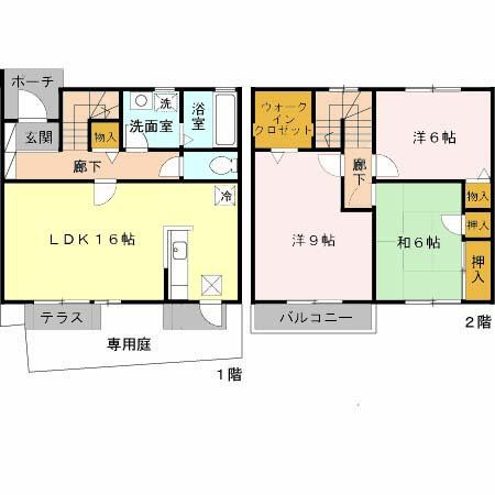 アルスクレストⅡの間取り|※間取りが現況と異なる場合は現況を優先します※