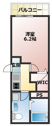 【間取り】 | 広々とした1Kの間取り！