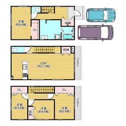 長岡京市一文橋2丁目