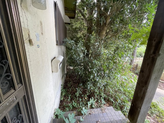 山武市大木中古一戸建の庭