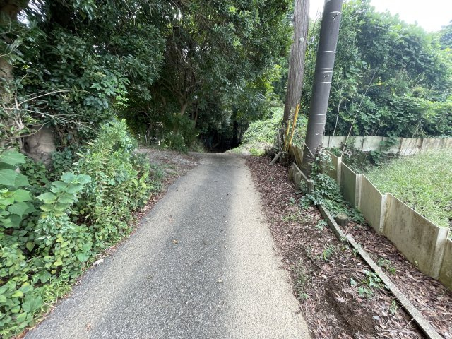 山武市大木中古一戸建の前面道路含む現地写真