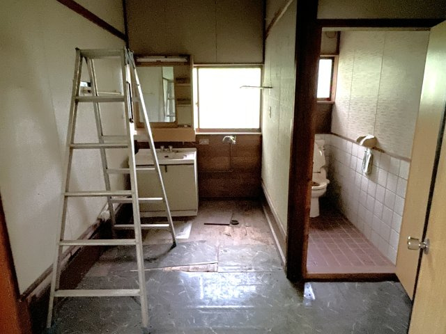 山武市大木中古一戸建の脱衣所