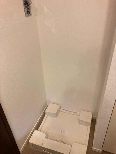 テラス渋谷美竹のランドリースペース| 洗濯機置き場