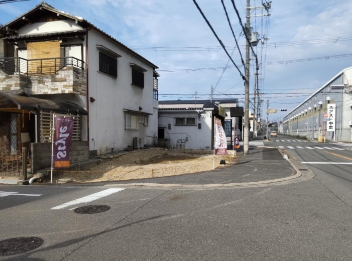 堺市中区八田西町2丁建築条件付き　売土地の外観